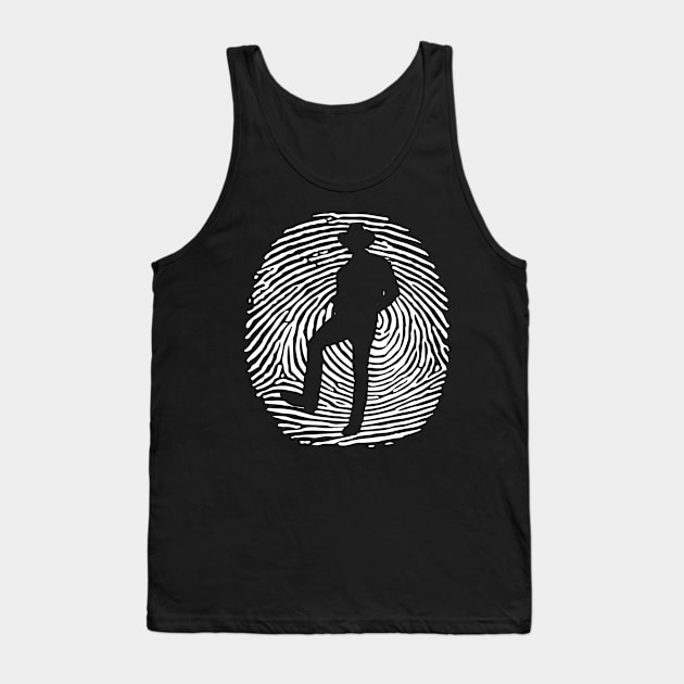 DNA Fingerprint Line Dancing I Country I Line Dance Tank Top by Shirtjaeger